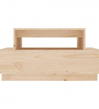 Couchtisch 80x55x40,5 cm Massivholz Kiefer