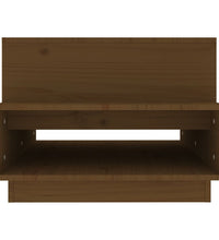 Couchtisch Honigbraun 80x55x40,5 cm Massivholz Kiefer