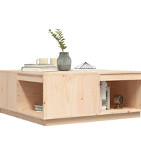 Couchtisch 100x101x40,5 cm Massivholz Kiefer