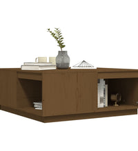 Couchtisch Honigbraun 100x101x40,5 cm Massivholz Kiefer