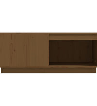 Couchtisch Honigbraun 100x101x40,5 cm Massivholz Kiefer