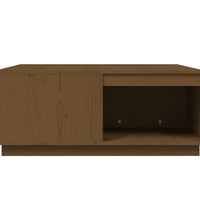 Couchtisch Honigbraun 100x101x40,5 cm Massivholz Kiefer