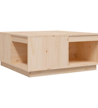 Couchtisch 80x81x36,5 cm Massivholz Kiefer