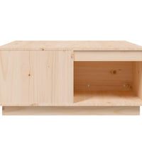 Couchtisch 80x81x36,5 cm Massivholz Kiefer