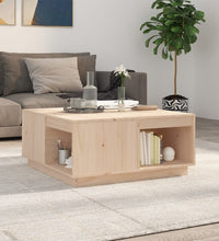 Couchtisch 80x81x36,5 cm Massivholz Kiefer