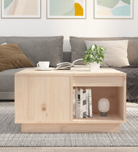 Couchtisch 60x61x32,5 cm Massivholz Kiefer