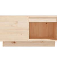 Couchtisch 60x61x32,5 cm Massivholz Kiefer