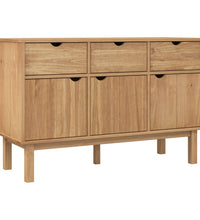 Sideboard OTTA 114x43x73,5 cm Massivholz Kiefer
