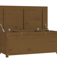 Truhe Honigbraun 110x50x45,5 cm Massivholz Kiefer