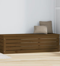 Truhe Honigbraun 109x36,5x33 cm Massivholz Kiefer