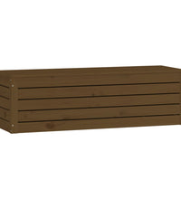 Truhe Honigbraun 109x36,5x33 cm Massivholz Kiefer