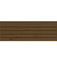 Truhe Honigbraun 109x36,5x33 cm Massivholz Kiefer