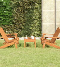 3-tlg. Garten-Lounge-Set Adirondack Massivholz Akazie