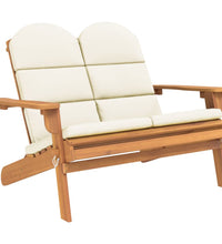 3-tlg. Garten-Lounge-Set Adirondack Massivholz Akazie