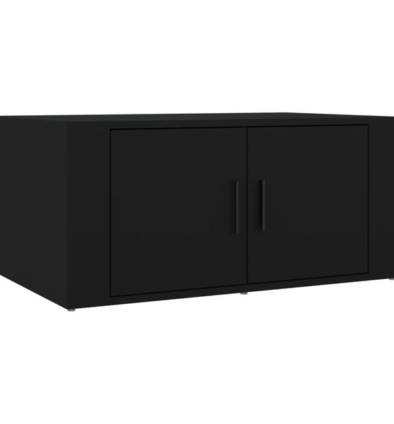 Couchtisch Schwarz 80x50x36 cm Holzwerkstoff