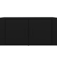 Couchtisch Schwarz 80x50x36 cm Holzwerkstoff