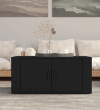Couchtisch Schwarz 80x50x36 cm Holzwerkstoff