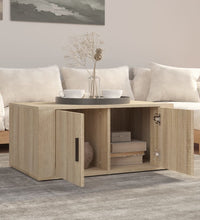 Couchtisch Sonoma-Eiche 80x50x36 cm Holzwerkstoff