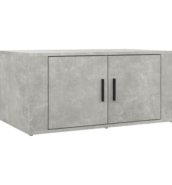 Couchtisch Betongrau 80x50x36 cm Holzwerkstoff