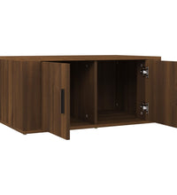 Couchtisch Braun Eichen-Optik 80x50x36 cm Holzwerkstoff
