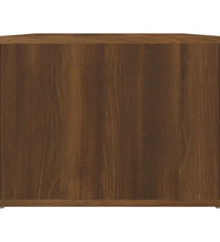 Couchtisch Braun Eichen-Optik 80x50x36 cm Holzwerkstoff