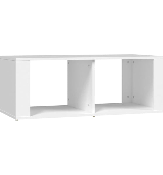 Couchtisch Weiß 100x50x36 cm Holzwerkstoff