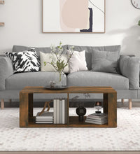 Couchtisch Räuchereiche 100x50x36 cm Holzwerkstoff