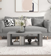Couchtisch Grau Sonoma 100x50x36 cm Holzwerkstoff