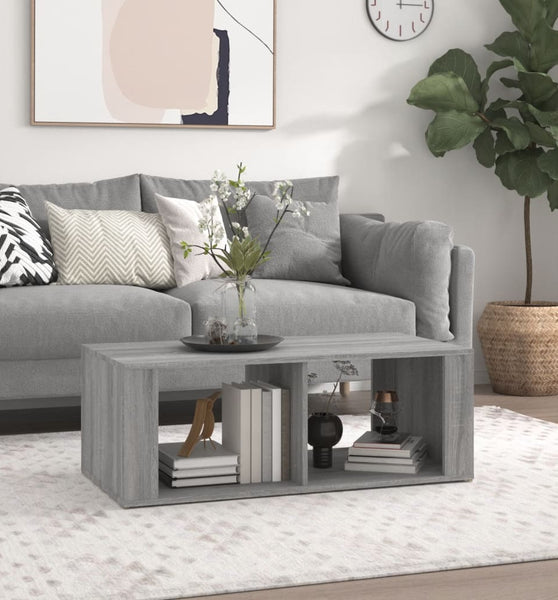 Couchtisch Grau Sonoma 100x50x36 cm Holzwerkstoff