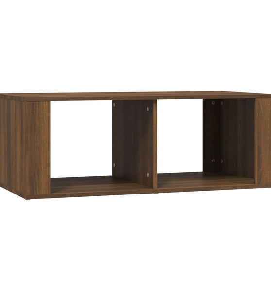 Couchtisch Braun Eichen-Optik 100x50x36 cm Holzwerkstoff