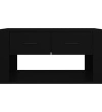 Couchtisch Schwarz 80x50x40 cm Holzwerkstoff