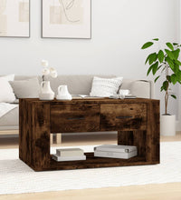 Couchtisch Räuchereiche 80x50x40 cm Holzwerkstoff