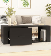 Couchtisch Schwarz 100x50,5x35 cm Holzwerkstoff