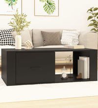 Couchtisch Schwarz 100x50,5x35 cm Holzwerkstoff