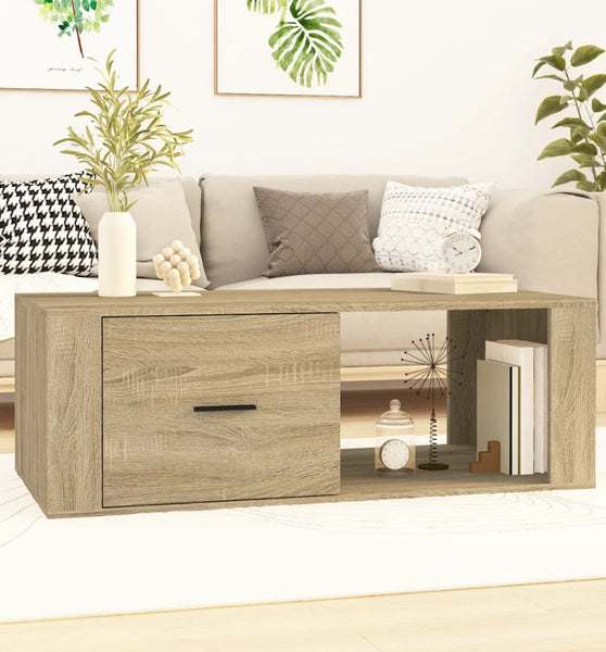 Couchtisch Sonoma-Eiche 100x50,5x35 cm Holzwerkstoff