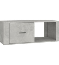 Couchtisch Betongrau 100x50,5x35 cm Holzwerkstoff