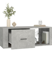 Couchtisch Betongrau 100x50,5x35 cm Holzwerkstoff