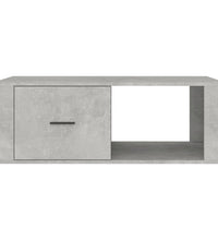 Couchtisch Betongrau 100x50,5x35 cm Holzwerkstoff