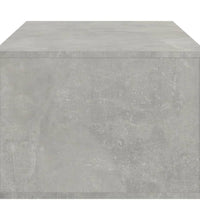 Couchtisch Betongrau 100x50,5x35 cm Holzwerkstoff