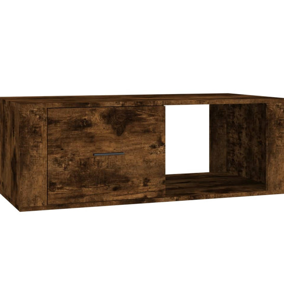 Couchtisch Räuchereiche 100x50,5x35 cm Holzwerkstoff