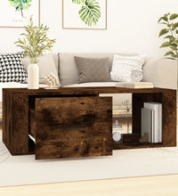 Couchtisch Räuchereiche 100x50,5x35 cm Holzwerkstoff