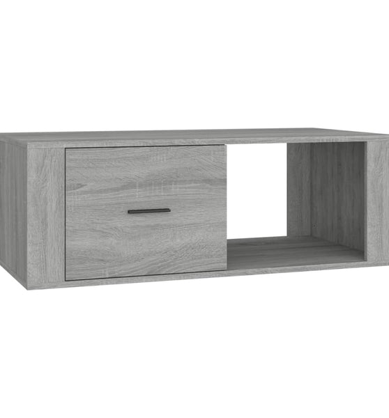 Couchtisch Grau Sonoma 100x50,5x35 cm Holzwerkstoff