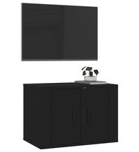 TV-Wandschrank Schwarz 57x34,5x40 cm