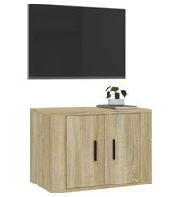 TV-Wandschrank Sonoma-Eiche 57x34,5x40 cm