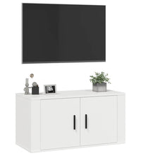 TV-Wandschrank Weiß 80x34,5x40 cm