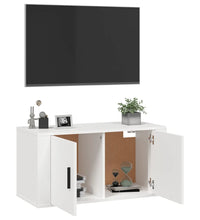 TV-Wandschrank Weiß 80x34,5x40 cm