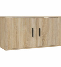 TV-Wandschrank Sonoma-Eiche 80x34,5x40 cm