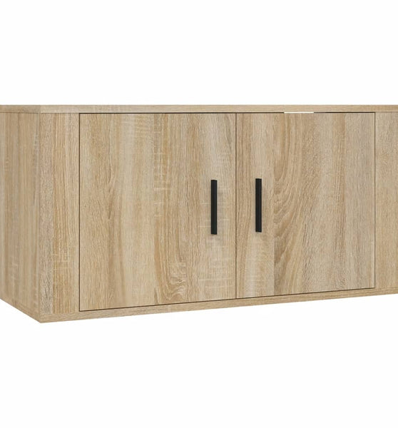 TV-Wandschrank Sonoma-Eiche 80x34,5x40 cm