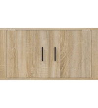 TV-Wandschrank Sonoma-Eiche 80x34,5x40 cm