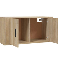 TV-Wandschrank Sonoma-Eiche 80x34,5x40 cm